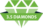 3.5 Diamond Rating